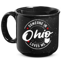 Someone in Ohio Loves Me 15oz Campfire Ceramic Mug