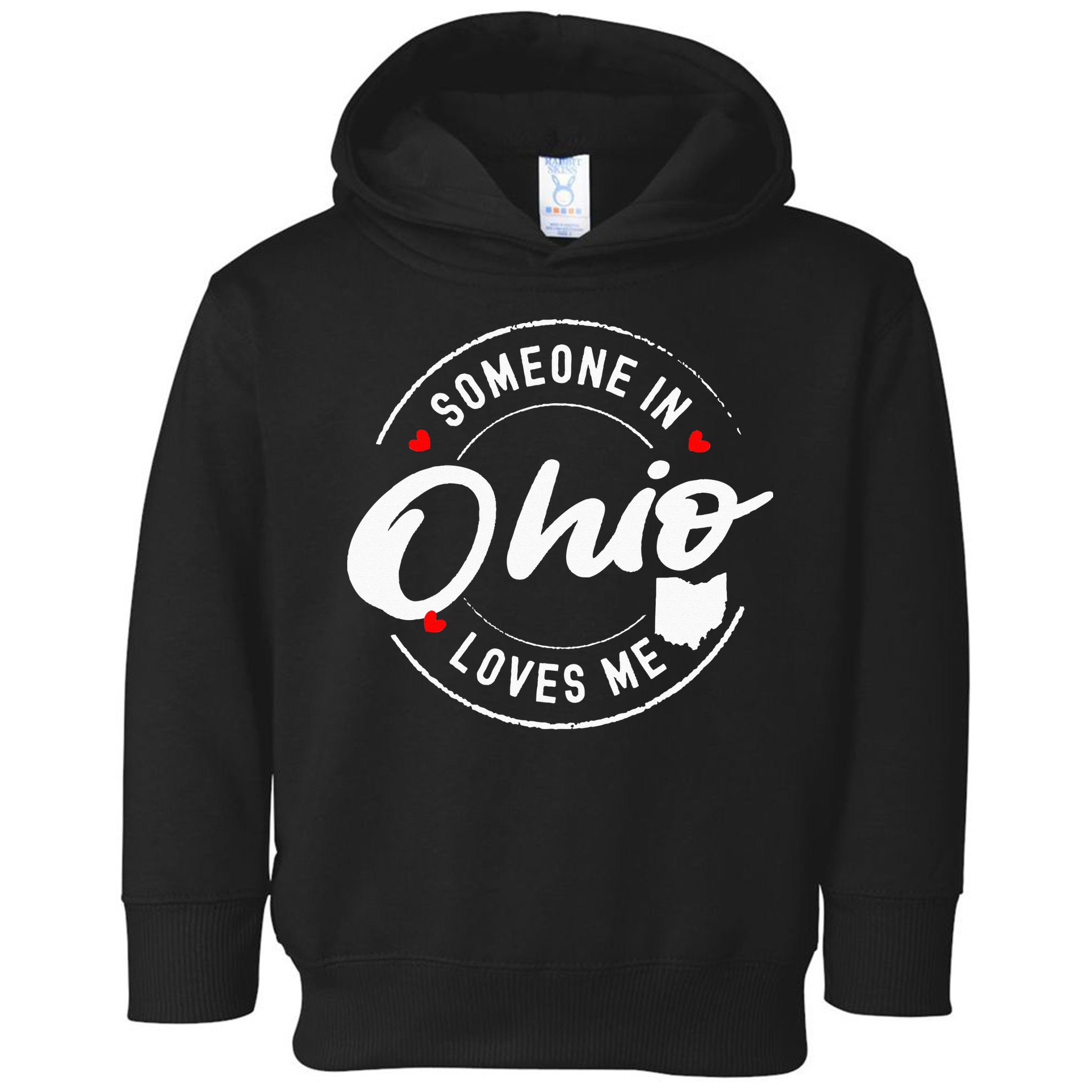 Someone in Ohio Loves Me Toddler Hoodie