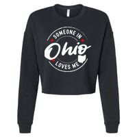 Someone in Ohio Loves Me Cropped Pullover Crew