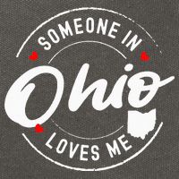 Someone in Ohio Loves Me Cotton Canvas Backpack