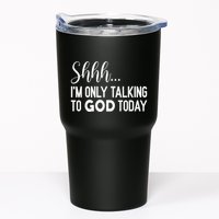 Shhh… IM Only Talking To God Today Funny Christian Saying Tumbler