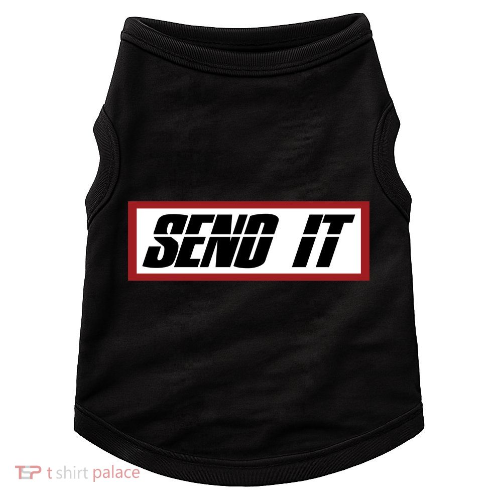 Send It Offroad Dirt Bike Logo Doggie Tank