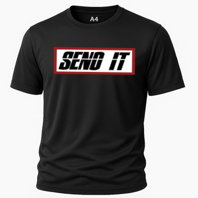 Send It Offroad Dirt Bike Logo Performance Shirt