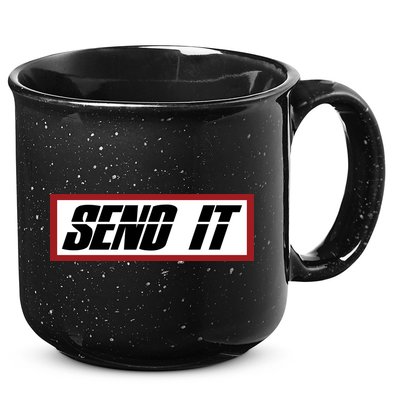 Send It Offroad Dirt Bike Logo 15oz Campfire Ceramic Mug