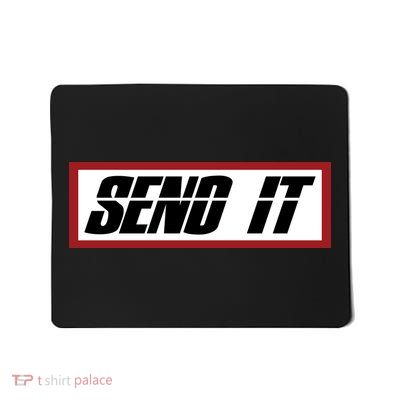 Send It Offroad Dirt Bike Logo Mousepad