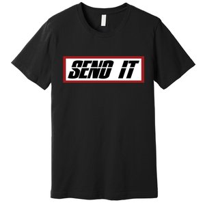 Send It Offroad Dirt Bike Logo Premium T-Shirt