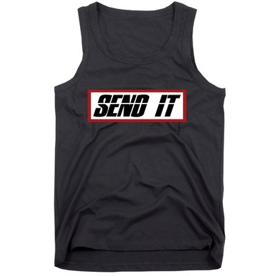 Send It Offroad Dirt Bike Logo Tank Top