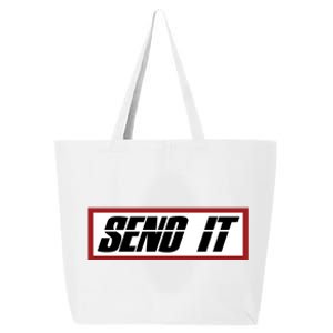 Send It Offroad Dirt Bike Logo 25L Jumbo Tote