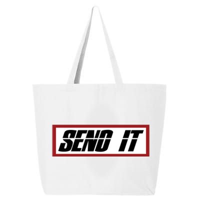 Send It Offroad Dirt Bike Logo 25L Jumbo Tote