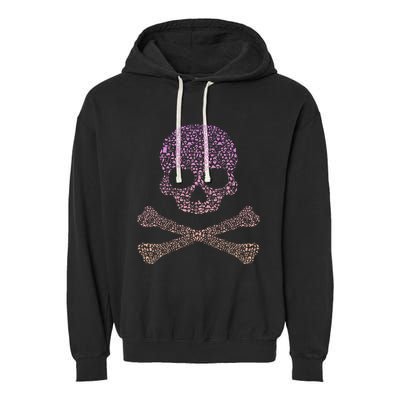 Silhouette Icon Pirate Skull & Crossbones Pirate Garment-Dyed Fleece Hoodie