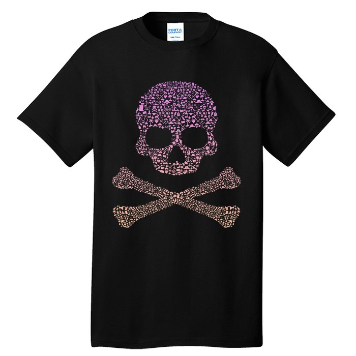 Silhouette Icon Pirate Skull & Crossbones Pirate Tall T-Shirt