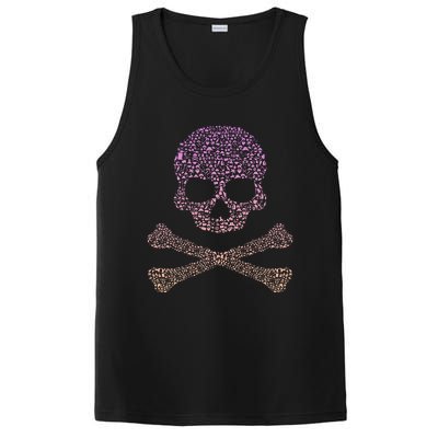 Silhouette Icon Pirate Skull & Crossbones Pirate PosiCharge Competitor Tank