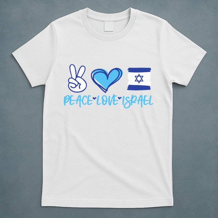 Support Israel Peace Love Israel I Stand With Israel Vintage T-Shirt