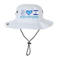 Support Israel Peace Love Israel I Stand With Israel Vintage Legacy Cool Fit Booney Bucket Hat