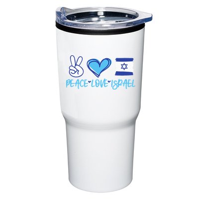 Support Israel Peace Love Israel I Stand With Israel Vintage Tumbler