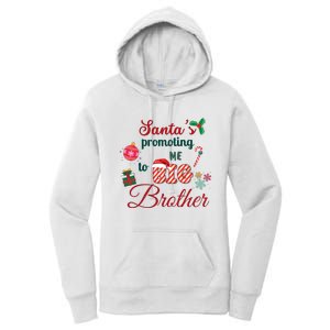 Santa Is Promoting Me To Big Brother Christmas Big Brother Announcement Big Br Women's Pullover Hoodie