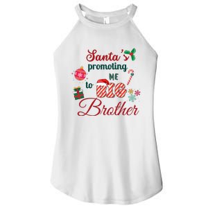 Santa Is Promoting Me To Big Brother Christmas Big Brother Announcement Big Br Women's Perfect Tri Rocker Tank