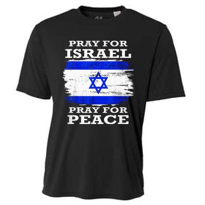 Support Israel Pray for Israel Peace  Cooling Performance Crew T-Shirt