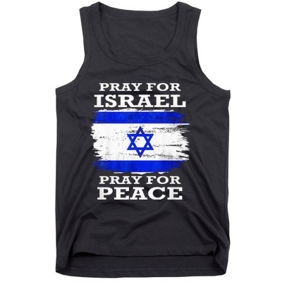 Support Israel Pray for Israel Peace  Tank Top