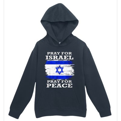 Support Israel Pray for Israel Peace  Urban Pullover Hoodie