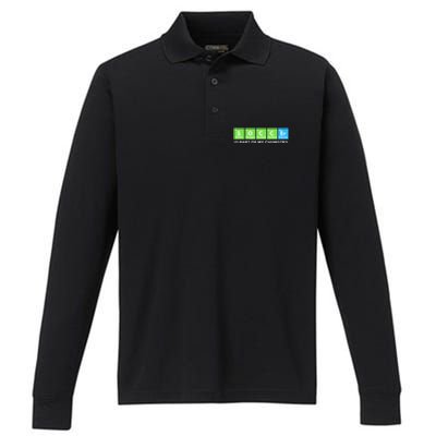 Soccer Is Part Of My Chemistry Science Lover & Chemist Performance Long Sleeve Polo