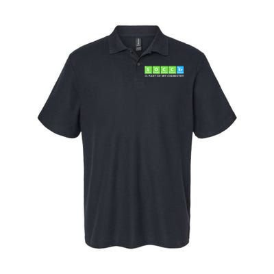 Soccer Is Part Of My Chemistry Science Lover & Chemist Softstyle Adult Sport Polo