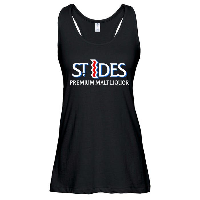 St Ides Premium Malt Liquor Ladies Essential Flowy Tank