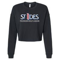 St Ides Premium Malt Liquor Cropped Pullover Crew