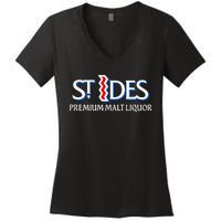 St Ides Premium Malt Liquor Women's V-Neck T-Shirt