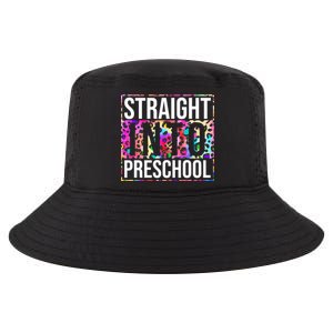 Straight Into Preschool Funny Cute Pre School Cool Comfort Performance Bucket Hat