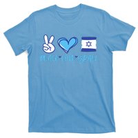 Support Israel Peace Love Israel I Stand With Israel Vintage T-Shirt