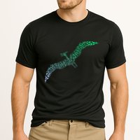 Silhouette Icon Pterodactyl Dinosaur Pterodactyl Performance Shirt
