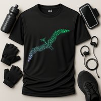 Silhouette Icon Pterodactyl Dinosaur Pterodactyl Performance Shirt