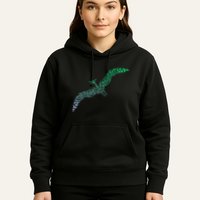 Silhouette Icon Pterodactyl Dinosaur Pterodactyl Hoodie
