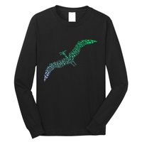 Silhouette Icon Pterodactyl Dinosaur Pterodactyl Long Sleeve Shirt