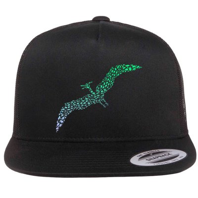 Silhouette Icon Pterodactyl Dinosaur Pterodactyl Flatbill Hat
