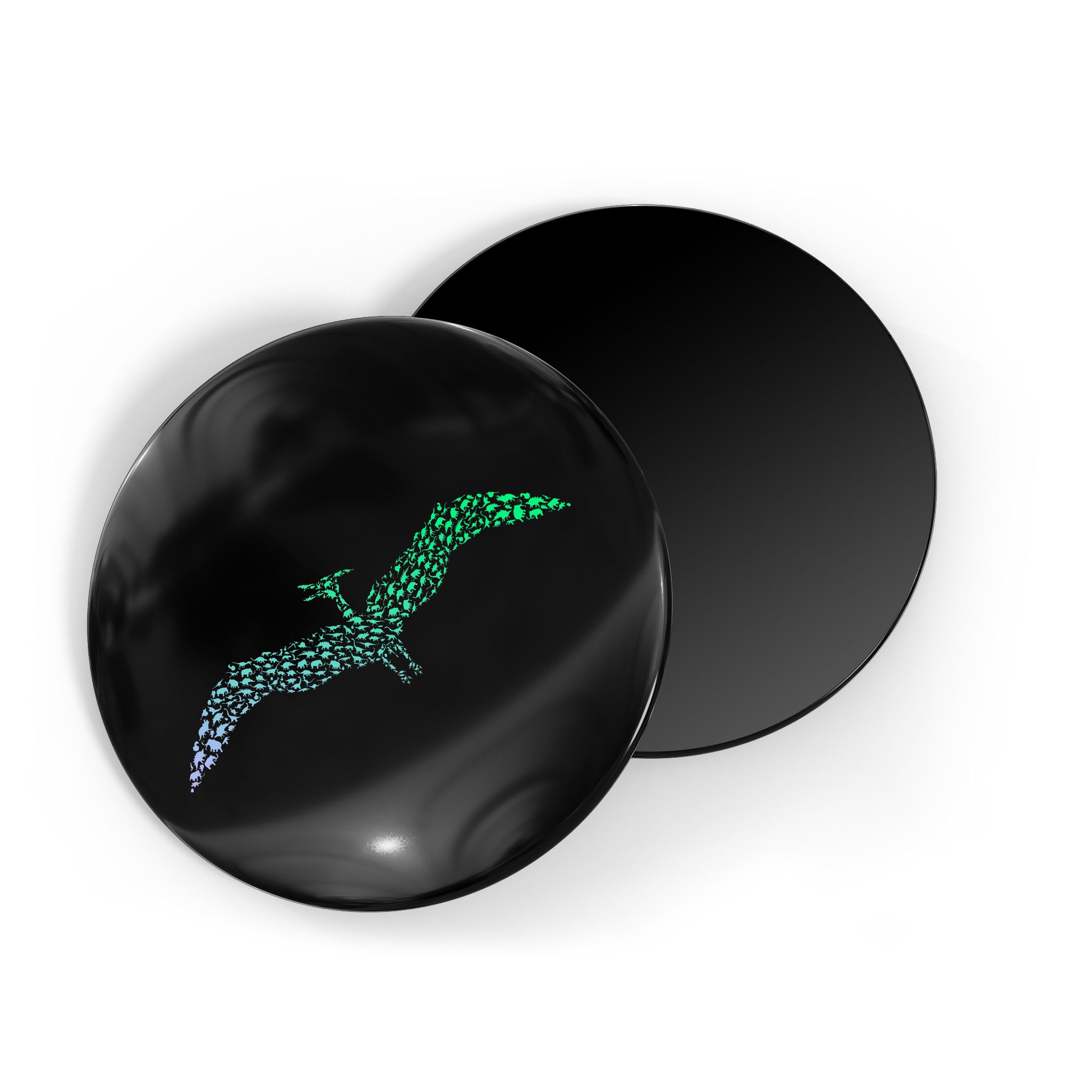 Silhouette Icon Pterodactyl Dinosaur Pterodactyl Magnet