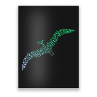 Silhouette Icon Pterodactyl Dinosaur Pterodactyl Poster