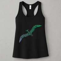 Silhouette Icon Pterodactyl Dinosaur Pterodactyl Womens Tank Top