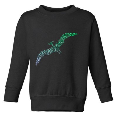 Silhouette Icon Pterodactyl Dinosaur Pterodactyl Toddler Sweatshirt