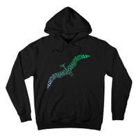 Silhouette Icon Pterodactyl Dinosaur Pterodactyl Tall Hoodie