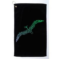 Silhouette Icon Pterodactyl Dinosaur Pterodactyl Golf Towel