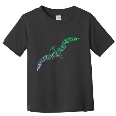 Silhouette Icon Pterodactyl Dinosaur Pterodactyl Toddler T-Shirt