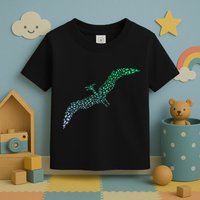 Silhouette Icon Pterodactyl Dinosaur Pterodactyl Toddler T-Shirt