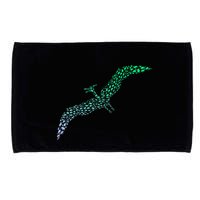 Silhouette Icon Pterodactyl Dinosaur Pterodactyl Microfiber Hand Towel
