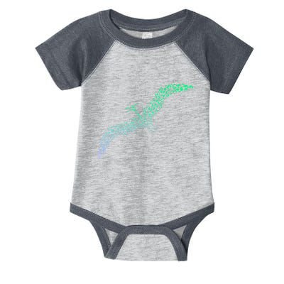 Silhouette Icon Pterodactyl Dinosaur Pterodactyl Infant Baby Jersey Bodysuit
