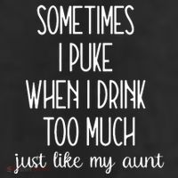 Sometimes I Puke When I Drink Too Much Onesies Beanie