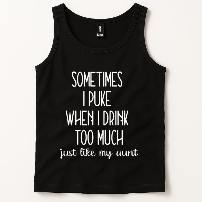 Sometimes I Puke When I Drink Too Much Onesies Tank Top