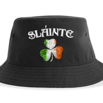 Slainte Irish Patrick Day Sustainable Bucket Hat