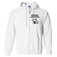 Sometimes It Pays To Keep Your Mouth Shut Funny Fishing Full Zip Hoodie